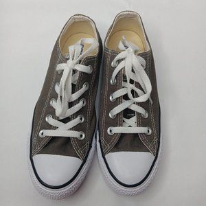Converse All Star Womens 6 Mens 4 Shoes Low Top Gray Canvas Sneakers Lace Up